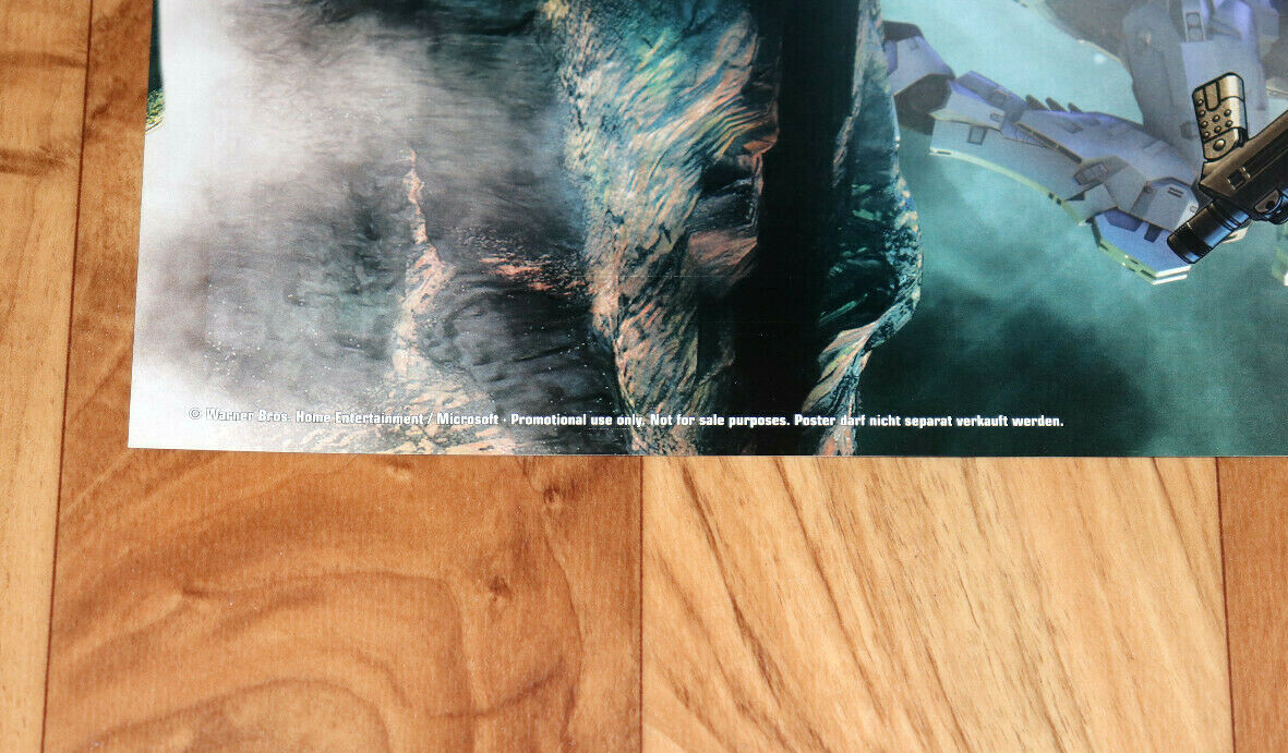 Halo Legends / The Sacred Blacksmith Very Rare Manga Anime Rare Promo Poster