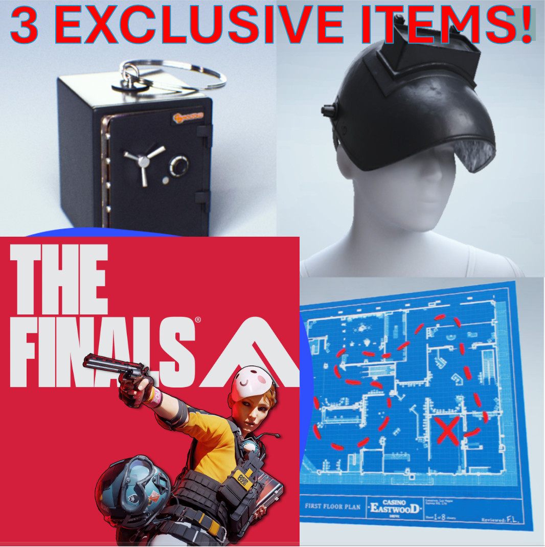The Finals – ALL 3 Steelseries ITEMS – ALL PLATFORMS, REGION FREE, FAST DELIVERY