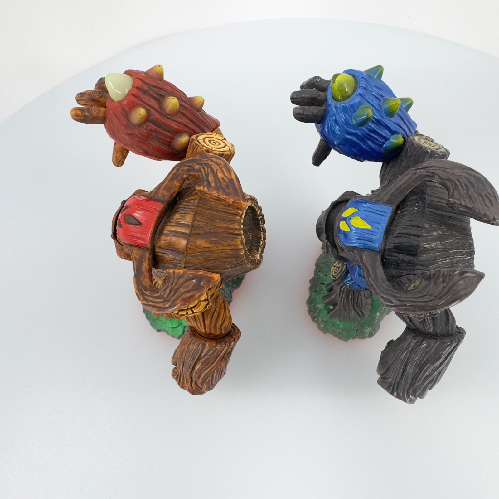 Skylanders Giants Gnarly Tree Rex And Tree Rex Figures Activision Tested Reset