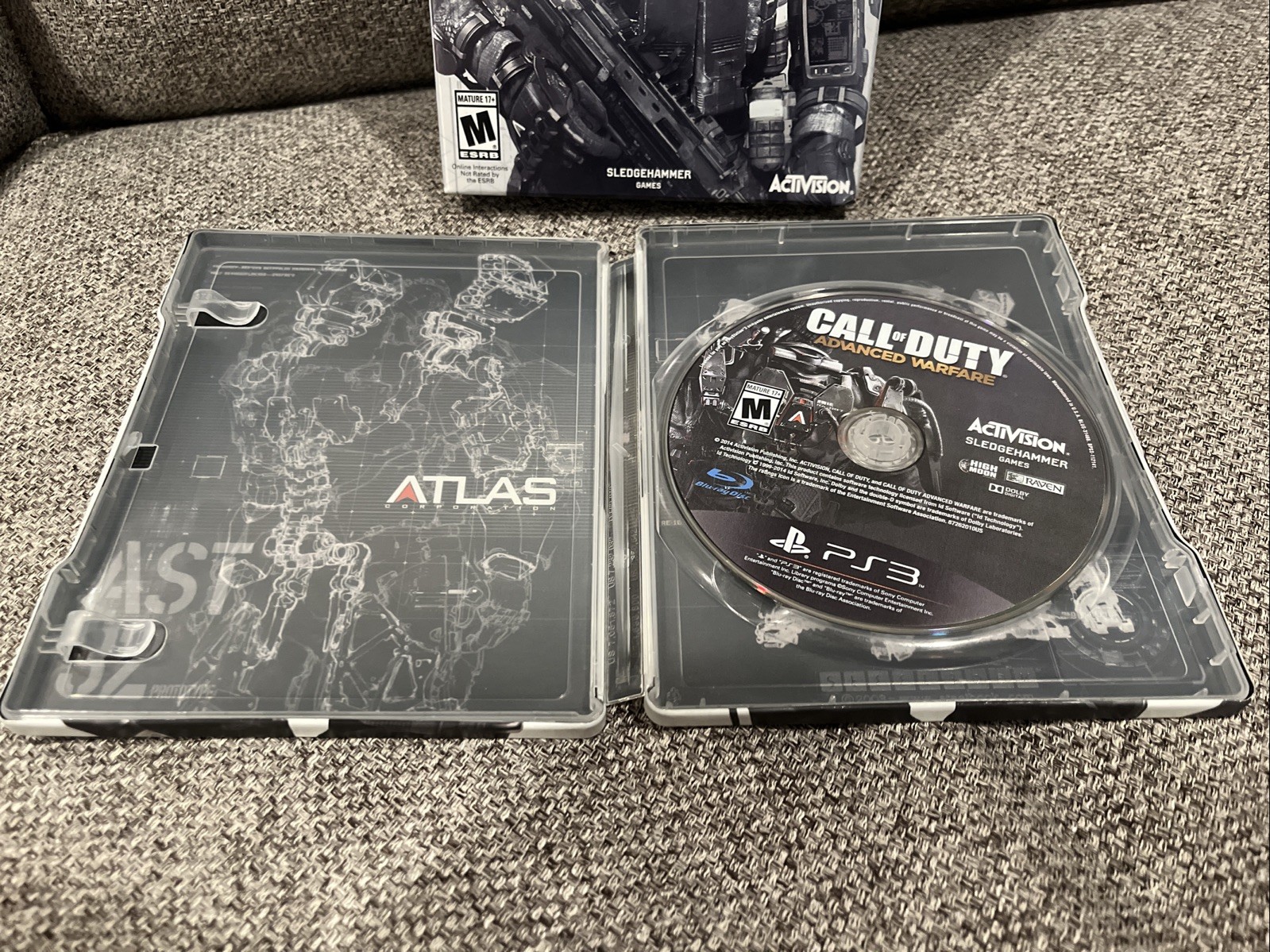 SONY PLAYSTATION 3 CALL OF DUTY: ADVANCED WARFARE ALTUS PRO EDITION *TESTED