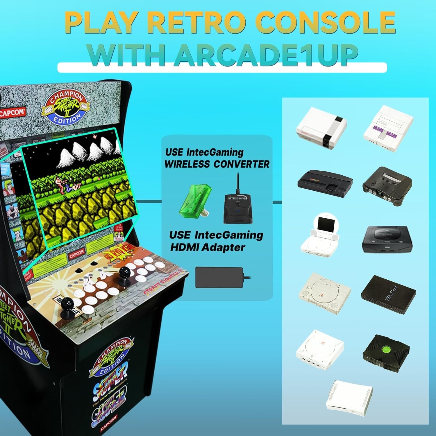 Bring Switch Games to Arcade1Up with Fighting Stick//