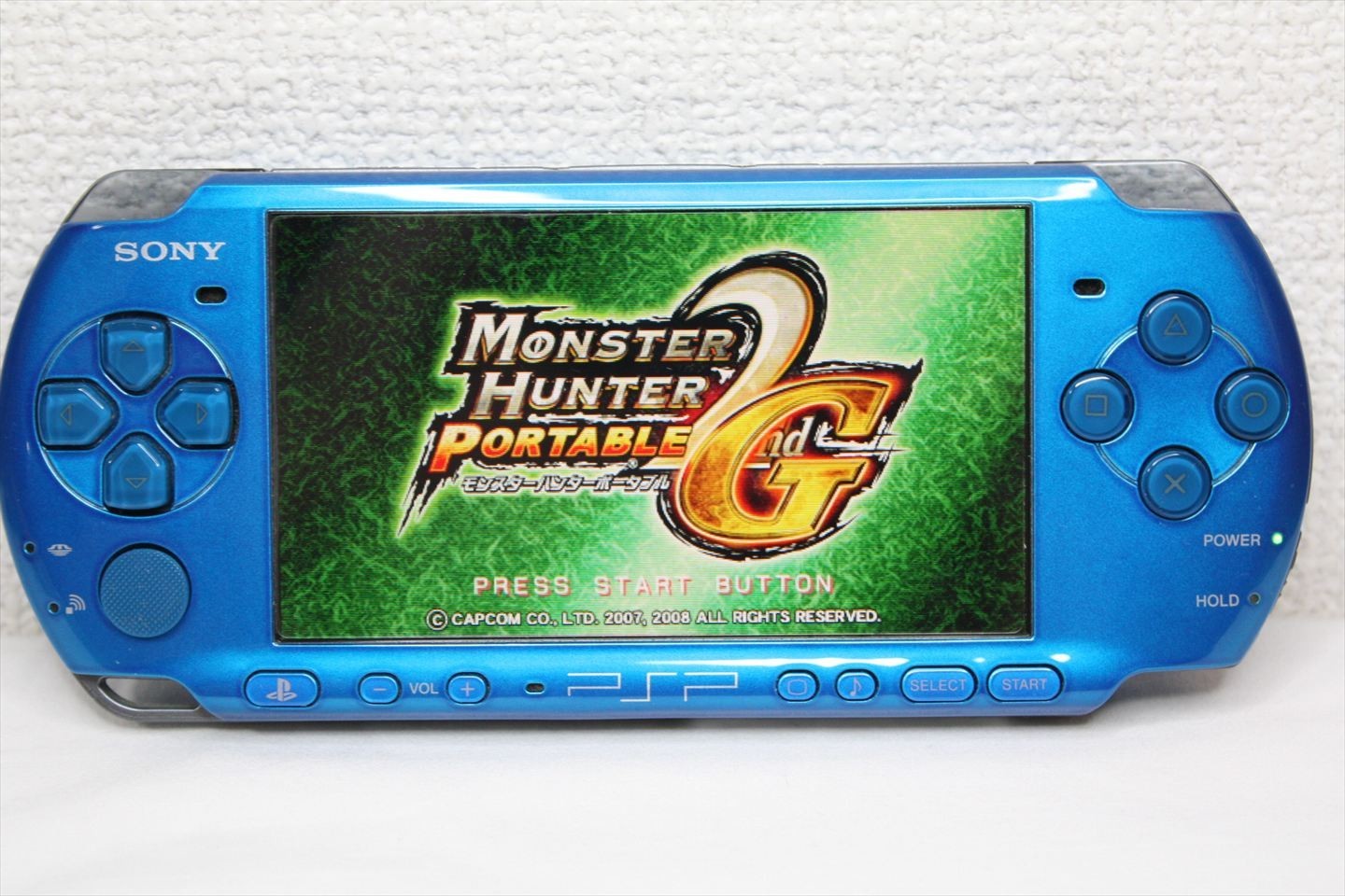 Sony PSP 3000 VIBRANT BLUE Region Free PlayStation Porta Japanese version #534
