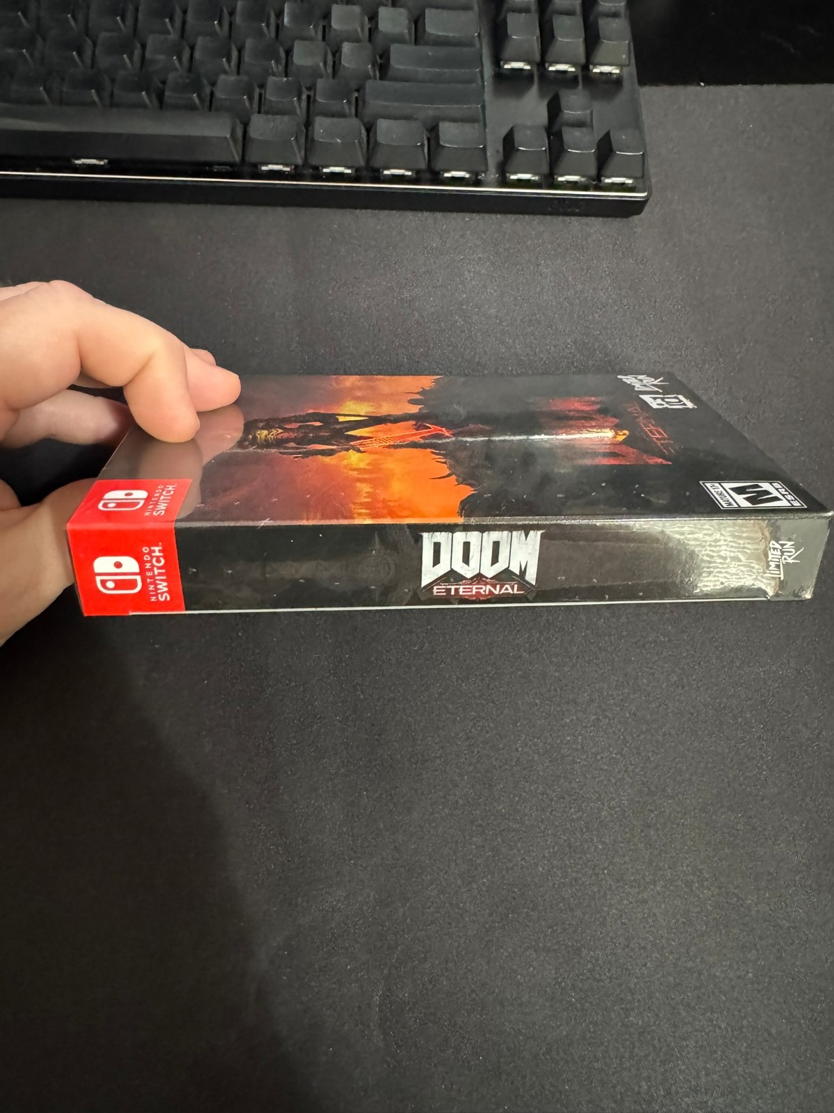 Doom Eternal Steelbook Edition (Nintendo Switch) Limited Run Games #154 SEALED