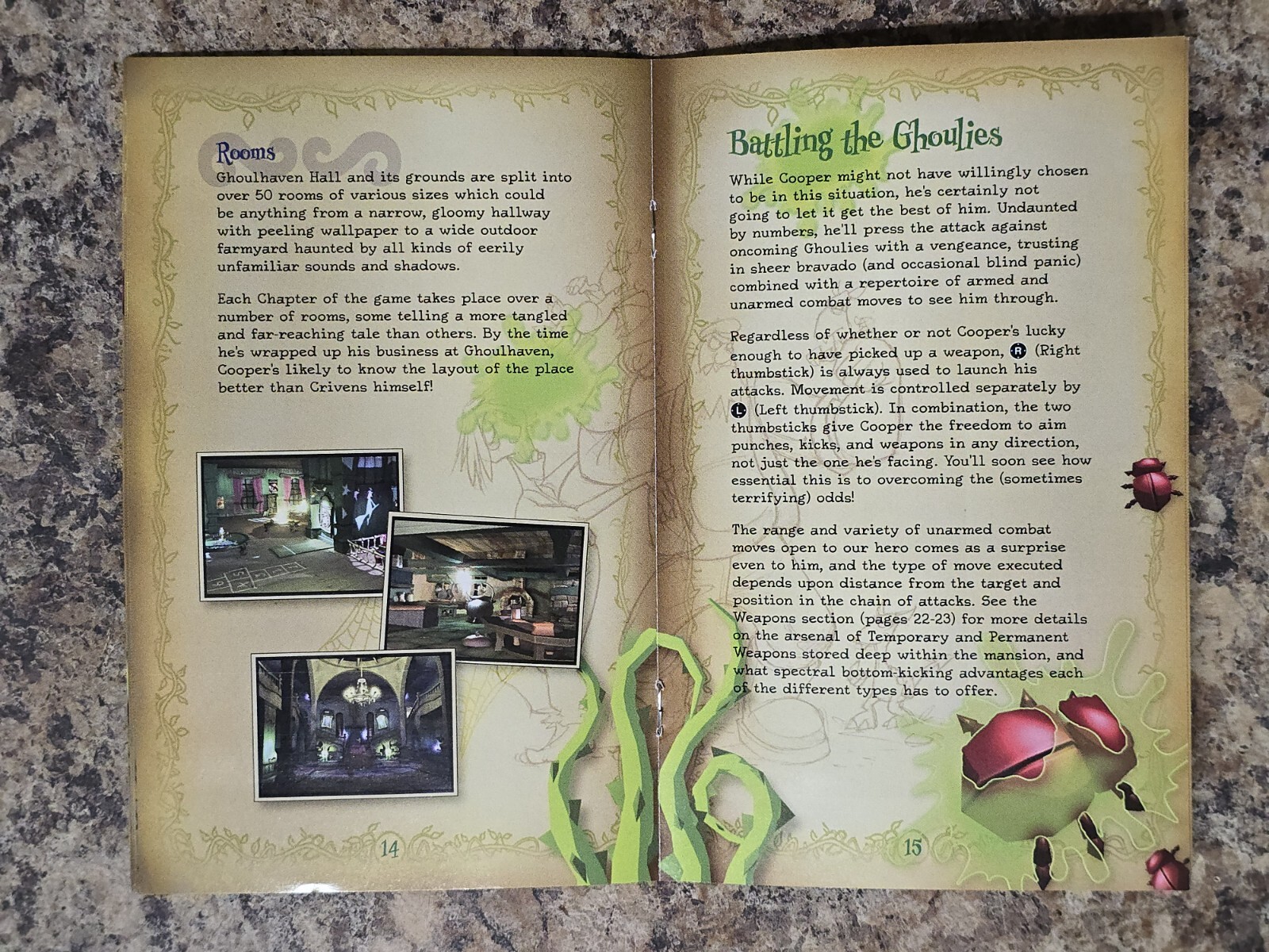 Grabbed by the Ghoulies (Microsoft Xbox, 2003) Authentic & Complete!