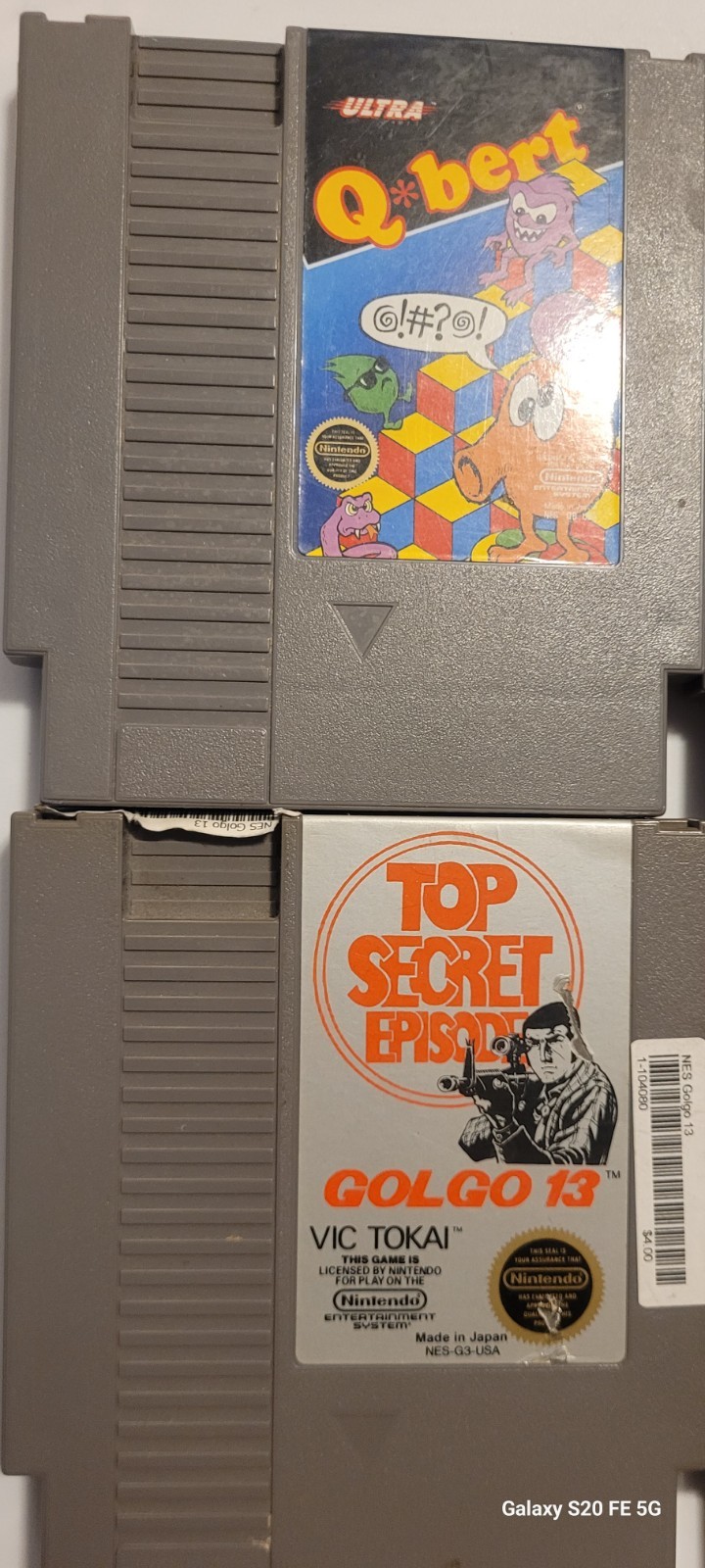 Nintendo NES Classic Games Lot of 7 Super Mario