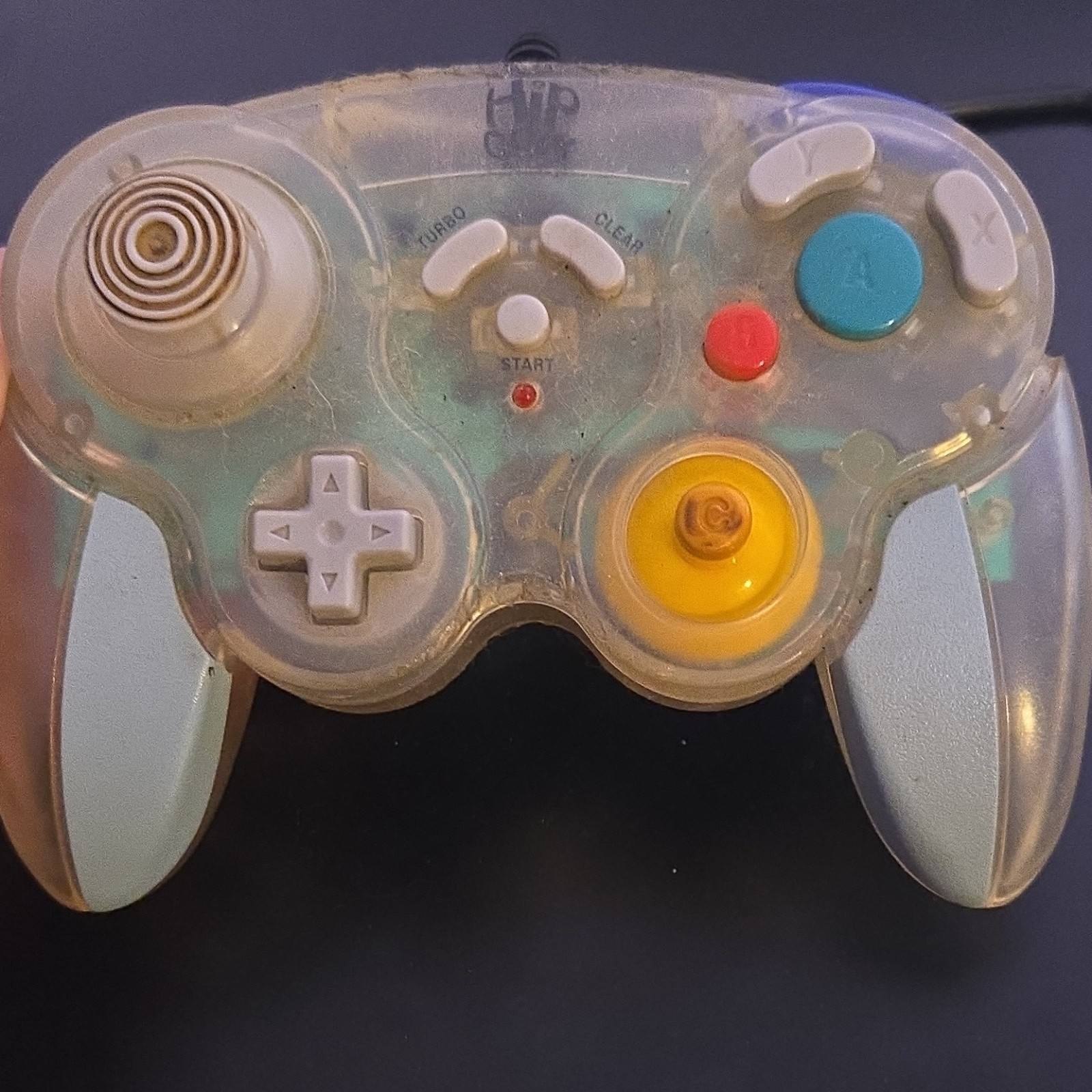 Hip Gear GC Hip Controller Turbo Wired Multi-Color for Nintendo GameCube