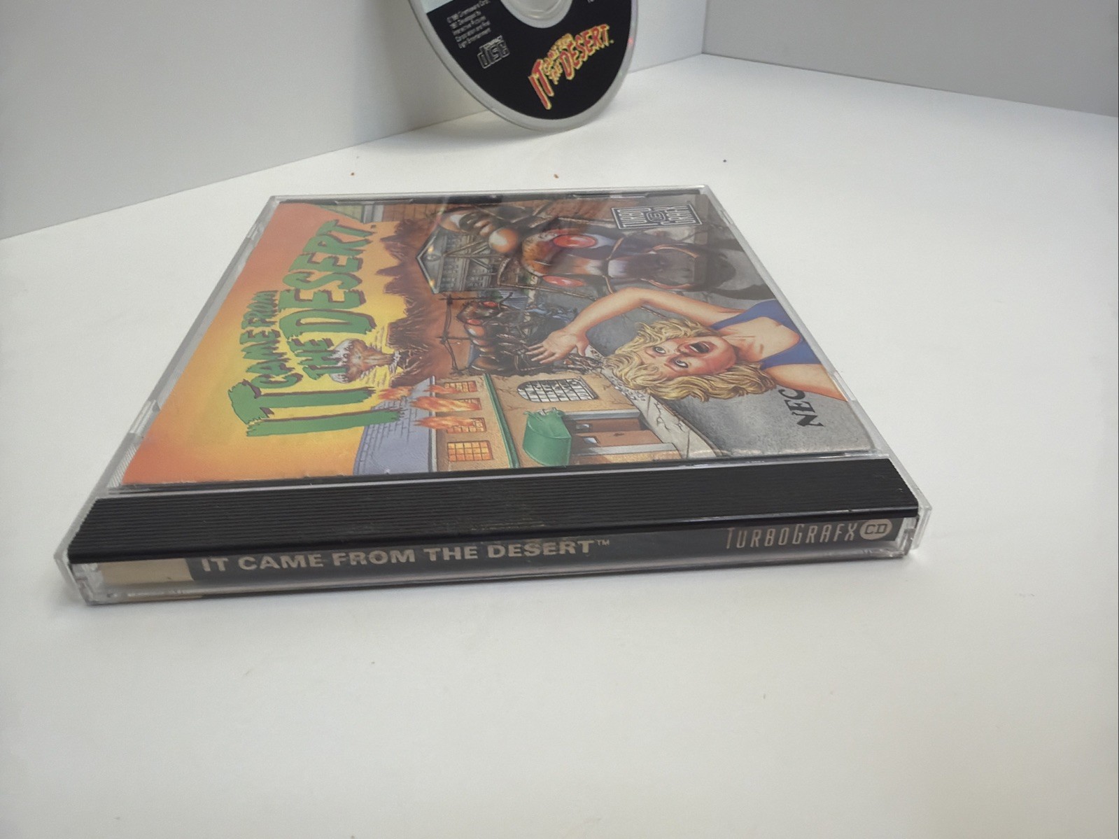 It Came From The Desert TurboGrafx-16 CD PC Engine Tested Complete CIB