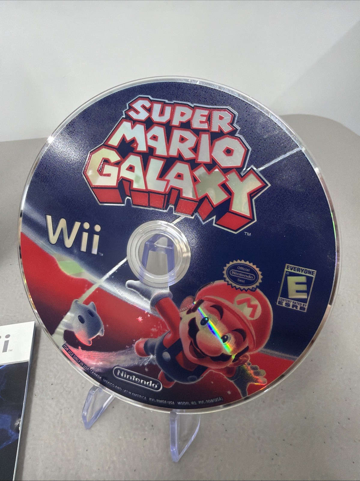 Super Mario Galaxy (Nintendo Wii, 2007) CIB Tested And Working