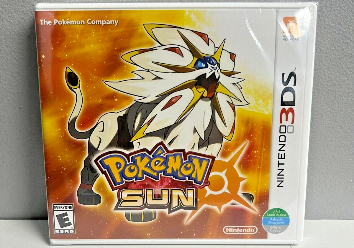 Pokemon Sun + Moon + Ultra Sun + Ultra Moon – Nintendo 3DS New Sealed Bundle