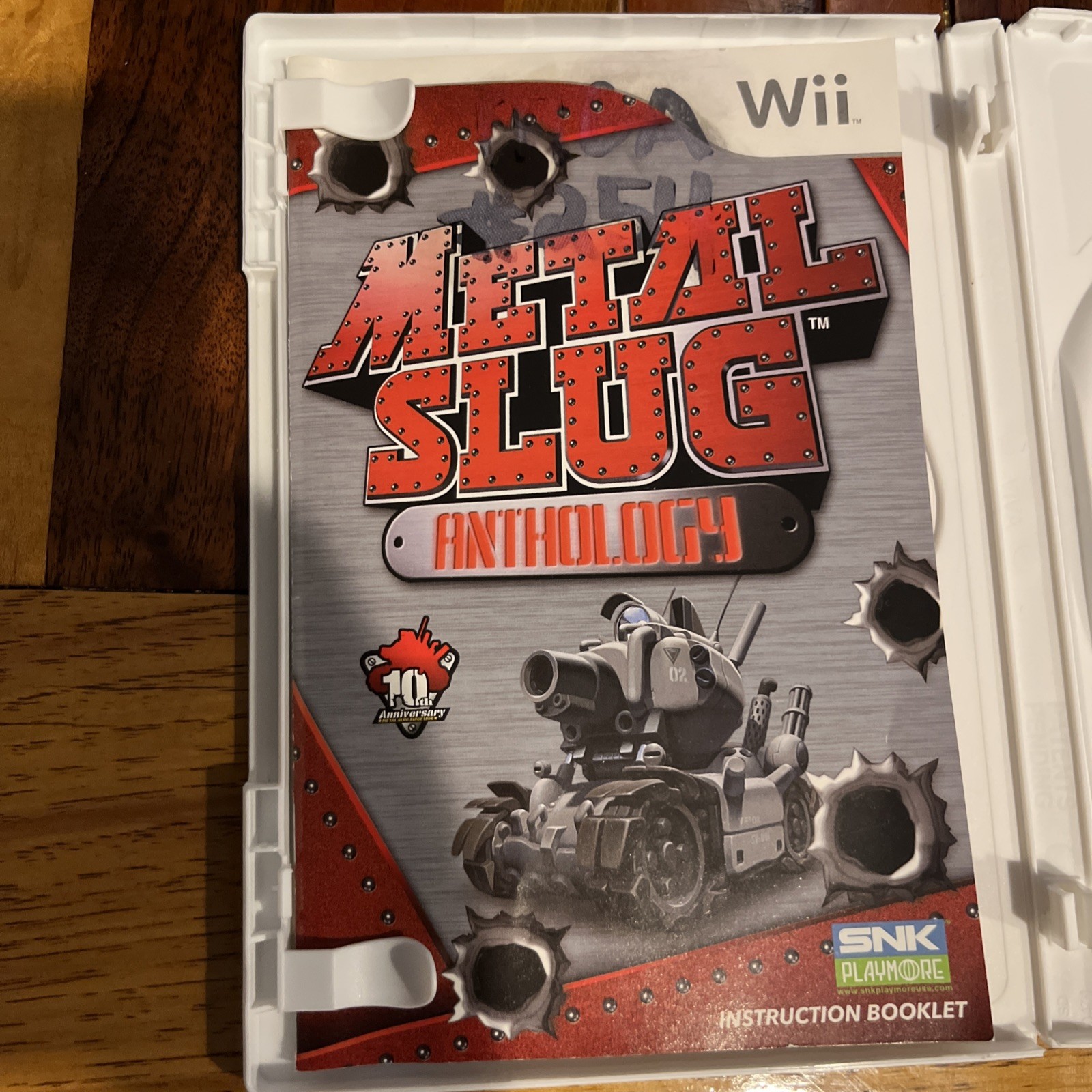 Metal Slug Anthology (Nintendo Wii, 2006) CIB Tested