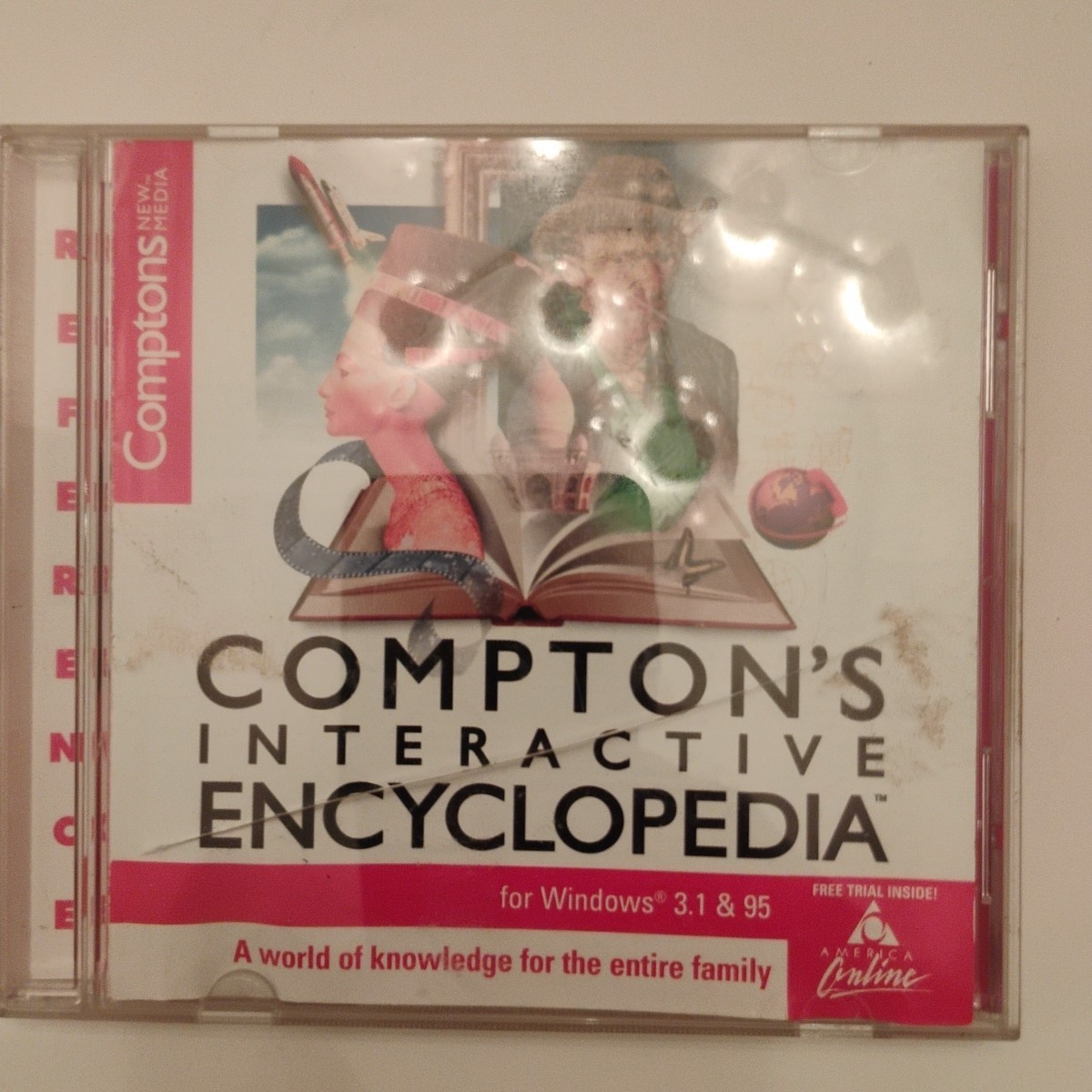 Compton’s Interactive Encyclopedia 1996 Win 3.1/95 PC CDROM Software US Version