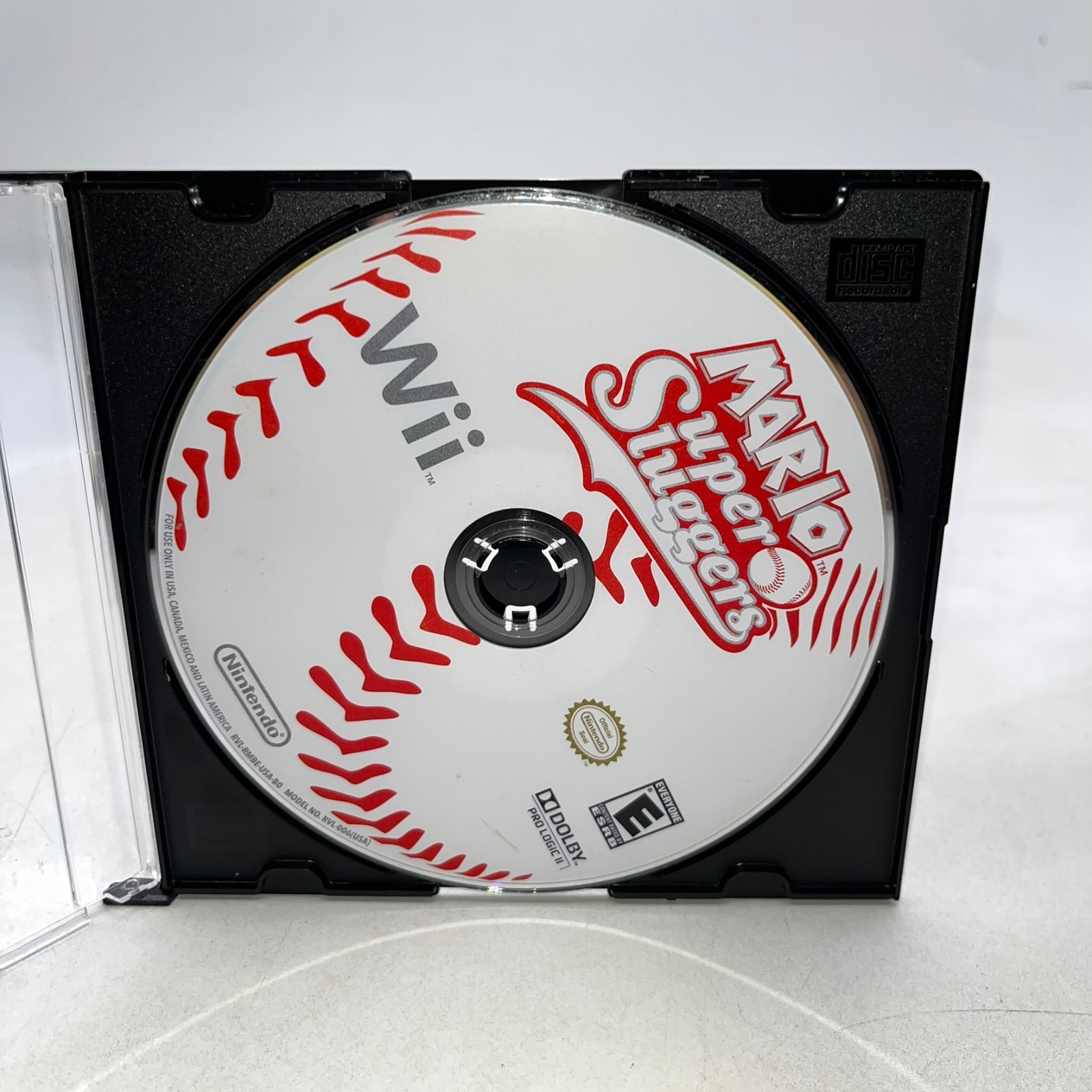 Mario Super Sluggers (Nintendo Wii, 2008) Disc Only