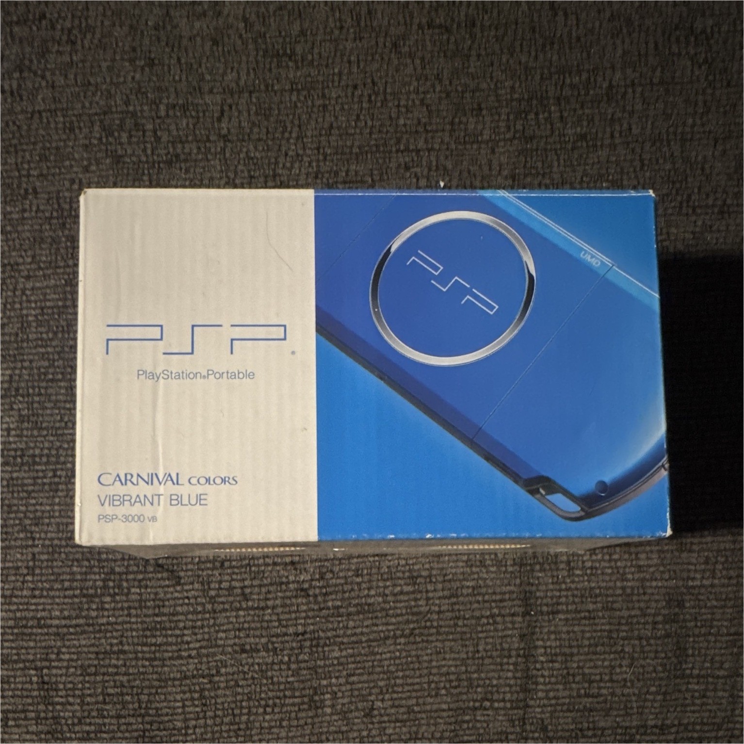 Sony PSP-3000 Vibrant Blue Handheld Console NTSC-J Wi-Fi w/ Box Manuals