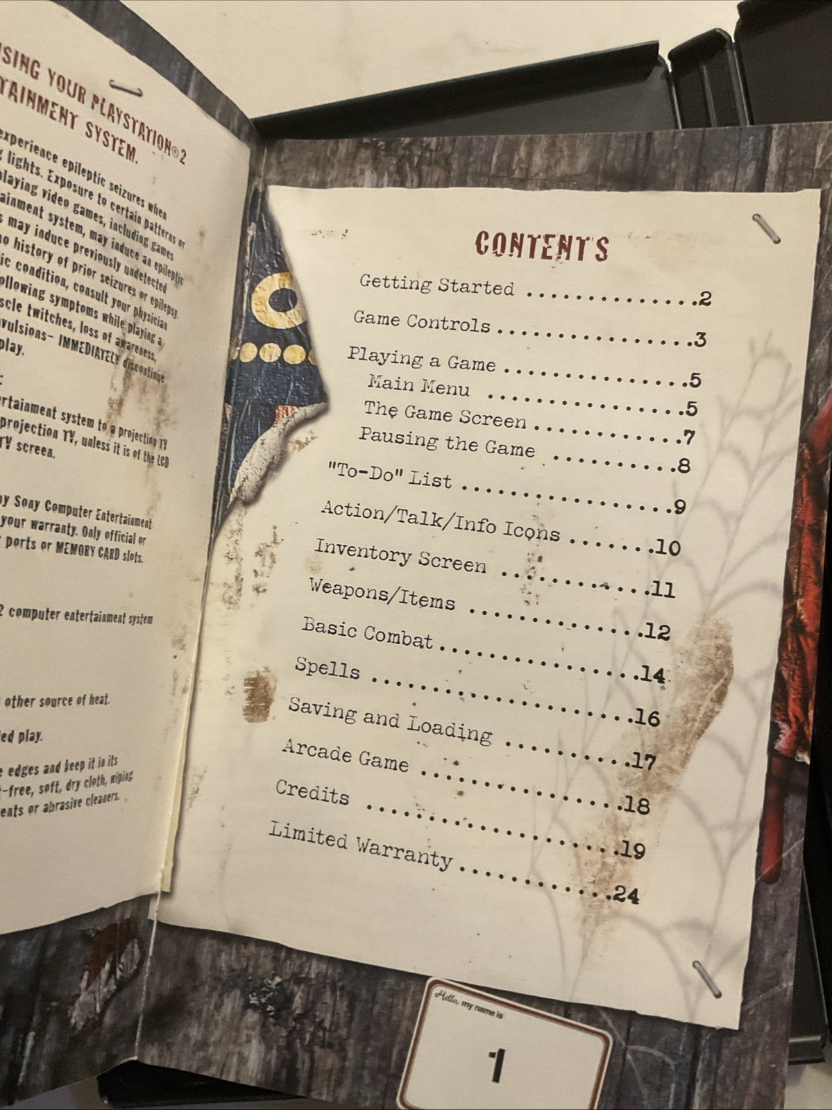 Evil Dead: A Fistful of Boomstick (Sony PlayStation 2 Game) Complete w/Manual
