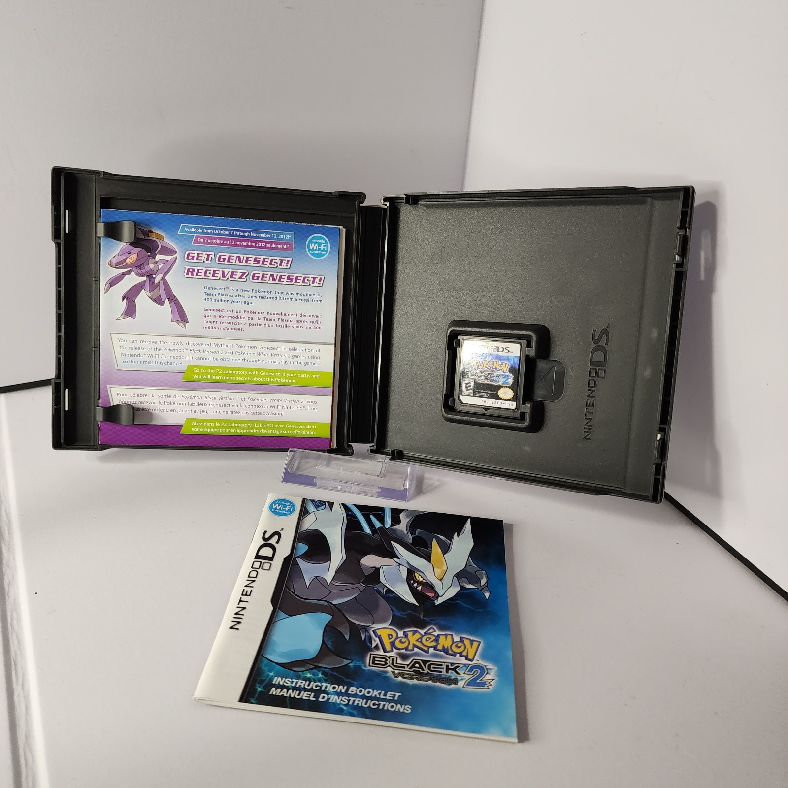 Pokémon: Black Version 2 (Nintendo DS, 2012) – Tested, Complete