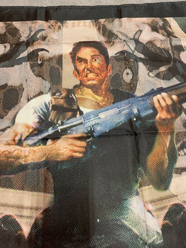 Resident Evil Custom Wall Flag Tapestry 3 x 3 Ft, PS1