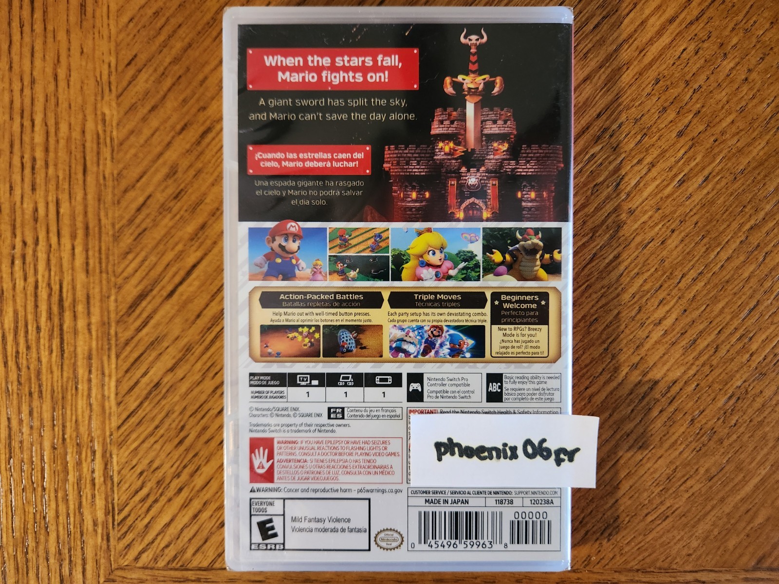Brand New! Super Mario RPG (Nintendo Switch NS) Factory Sealed