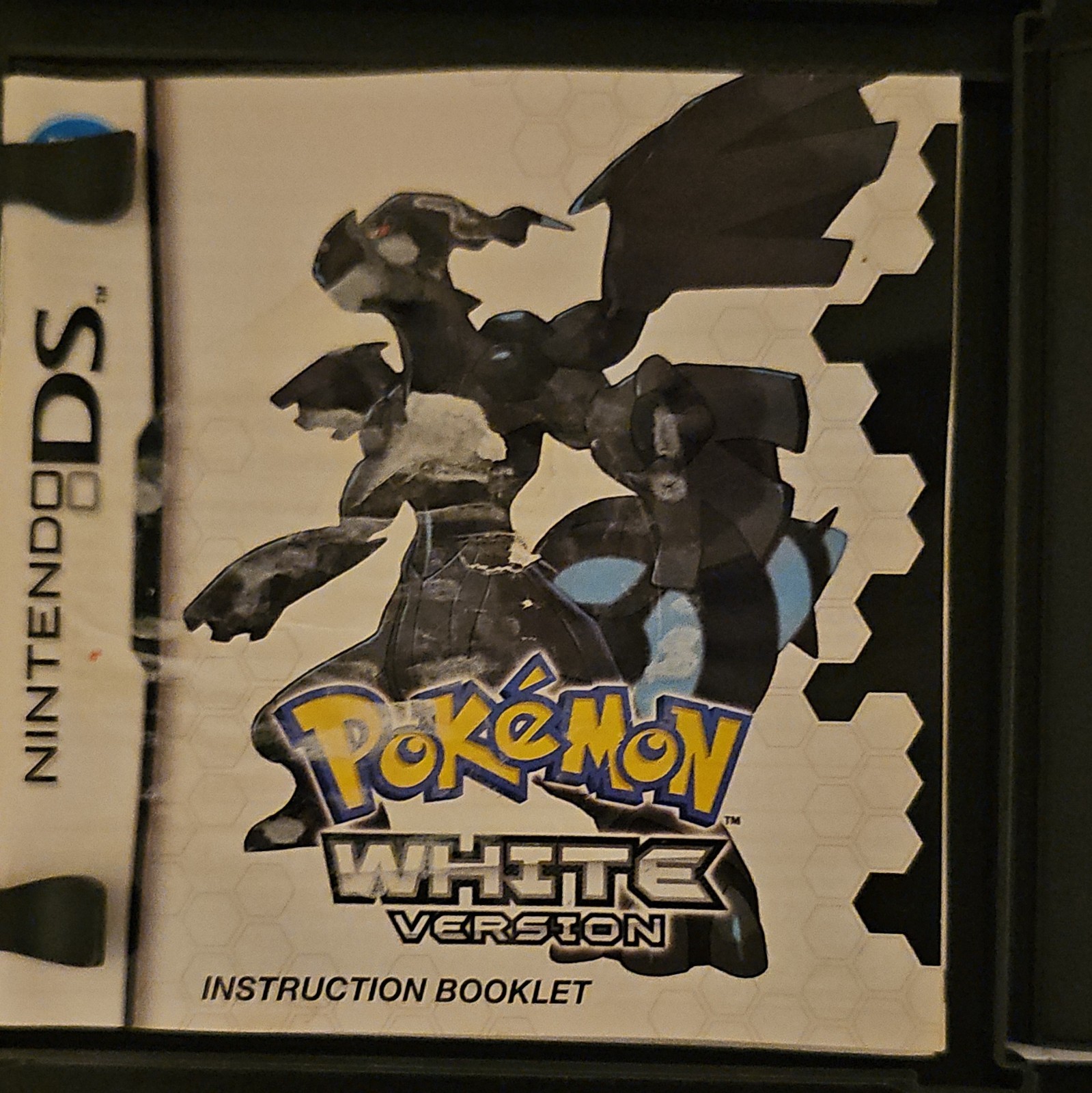 **TESTED** Pokemon White CIB Manual INCLUDED (see desc) NTSC-USA