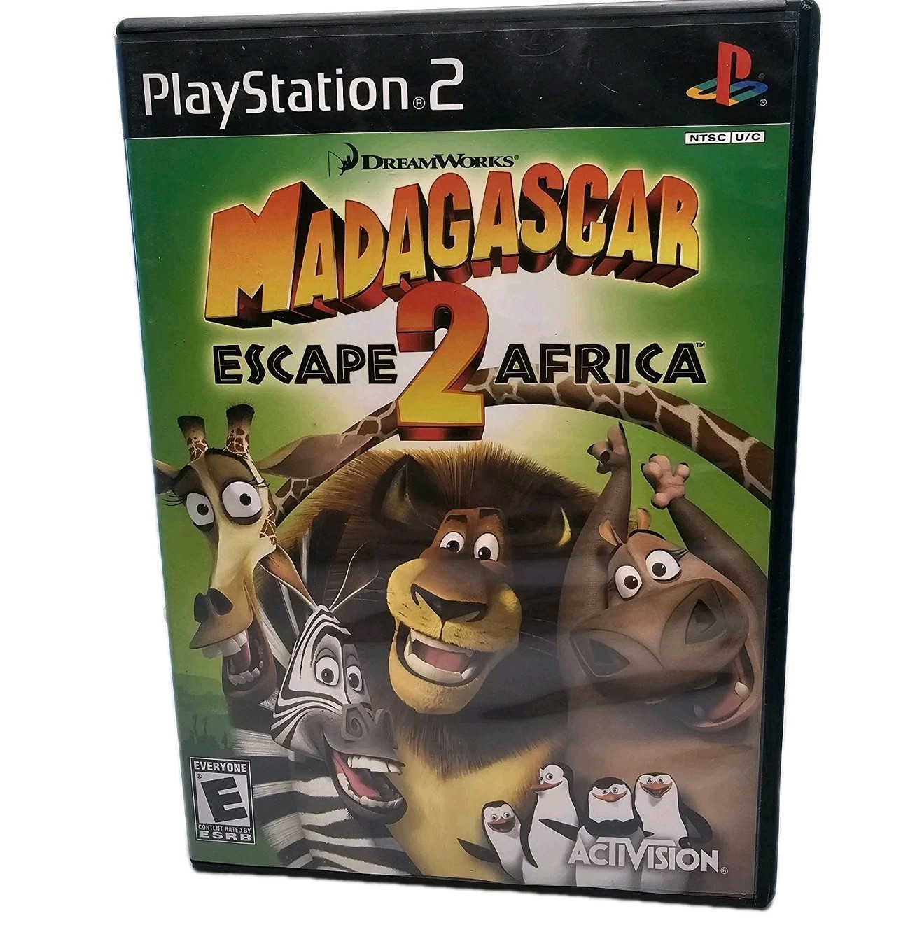 Madagascar: Escape 2 Africa Sony PlayStation 2,PS2 2008 CIB