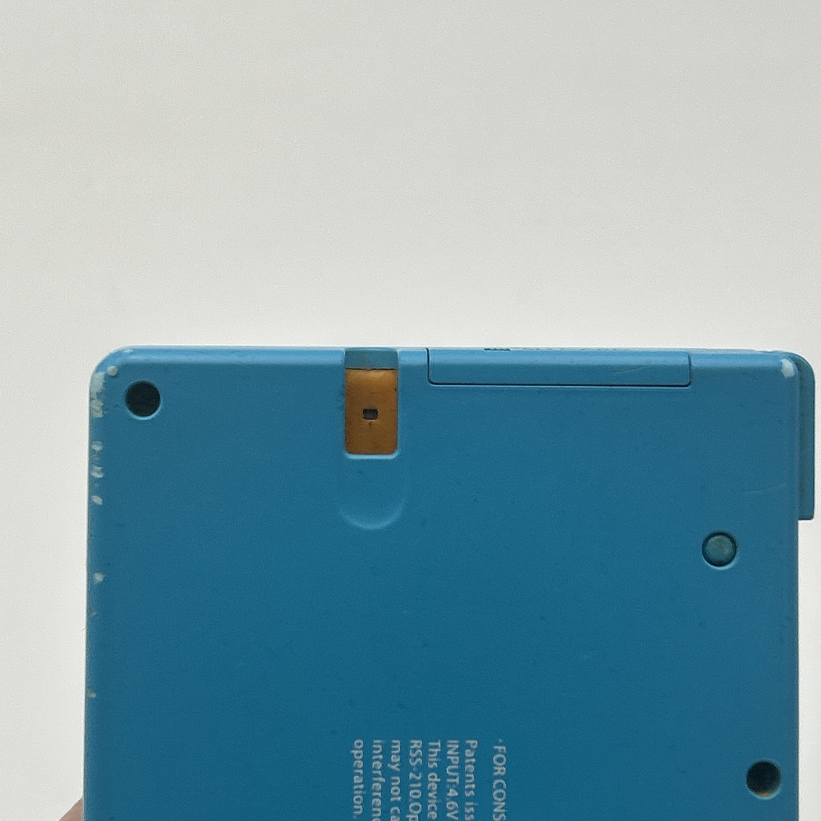 Nintendo DSi TWL-001 Teal Blue No Charger Or Stylus L And R Buttons Bad READ