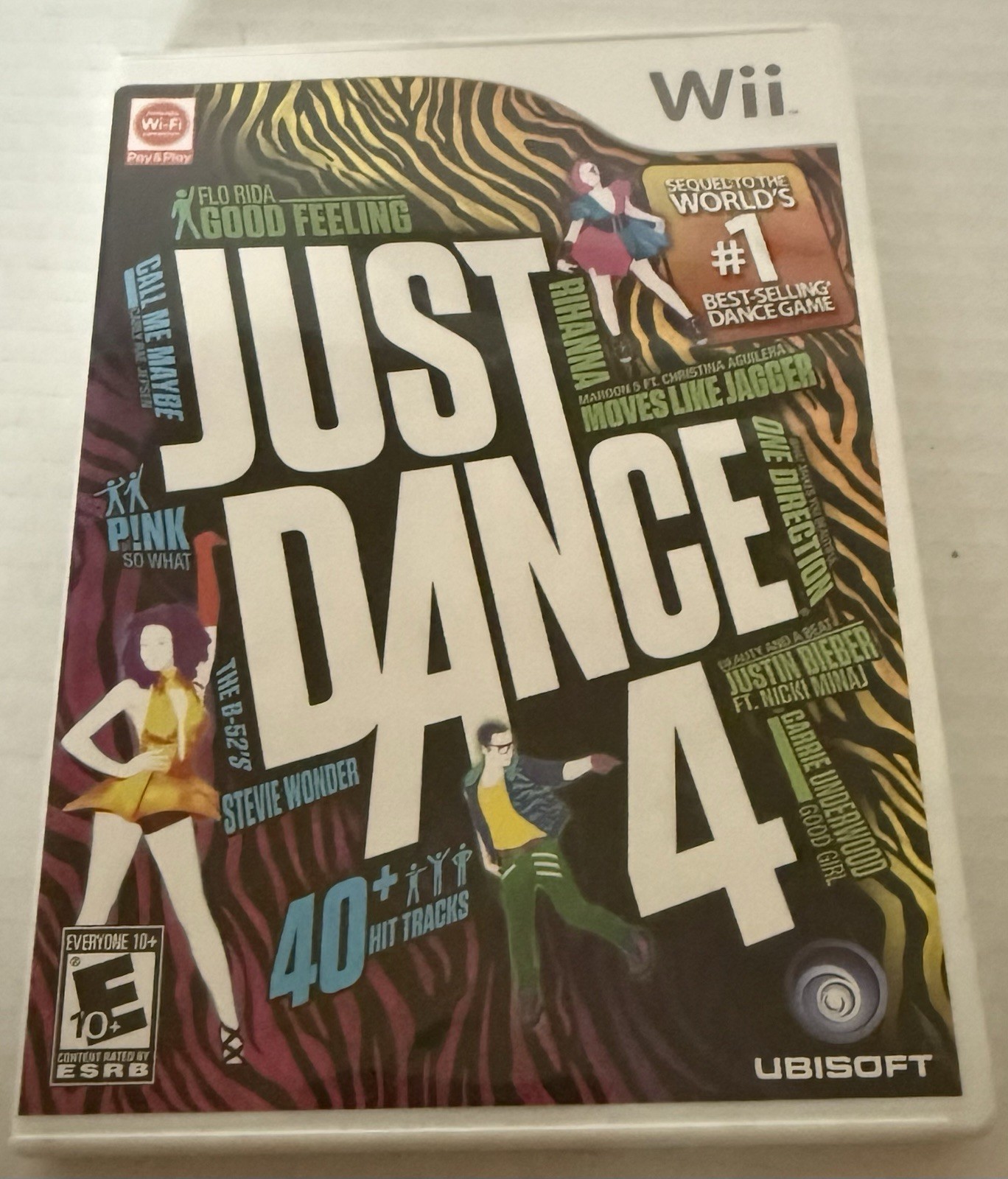 Just Dance 1, 2, 3, 4 & Summer Party (Nintendo Wii) Bundle -Complete CIB -Tested