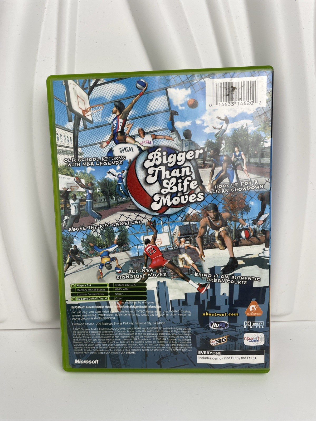 NBA Street Vol. 2 – Xbox – EA Sports BIG – Complete w/ Case & Manual