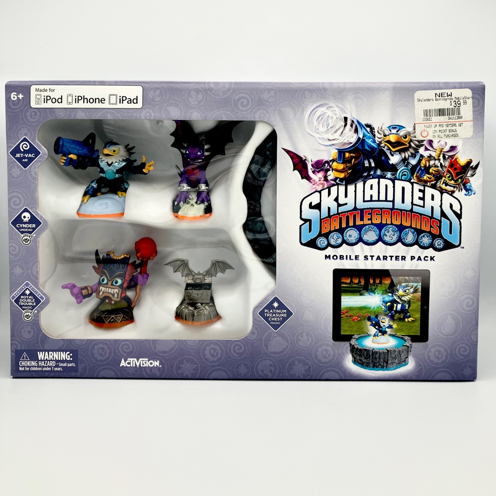 Skylanders Giants Battleground Mobile Starter Pack Royal Double Trouble NEW RARE