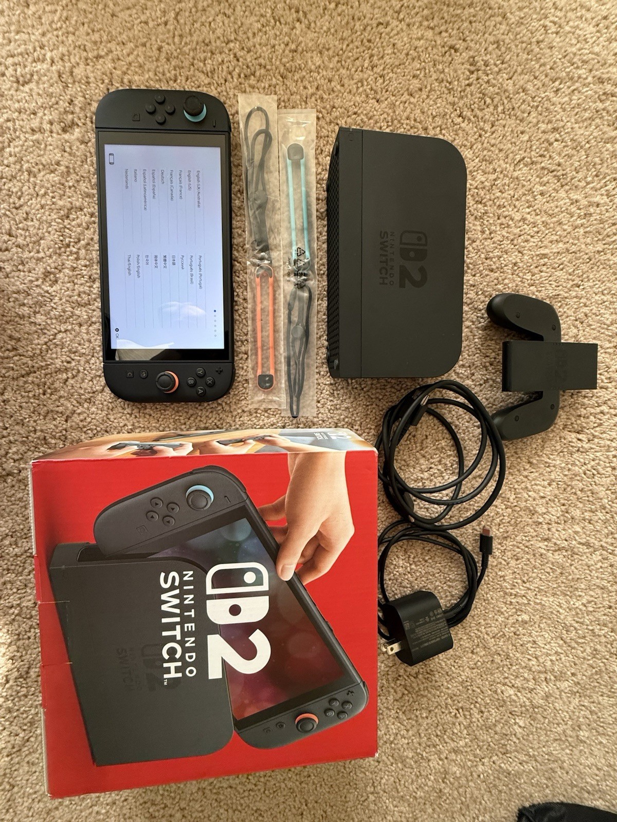 Nintendo Switch 2 Black Console System, New (Open Box)