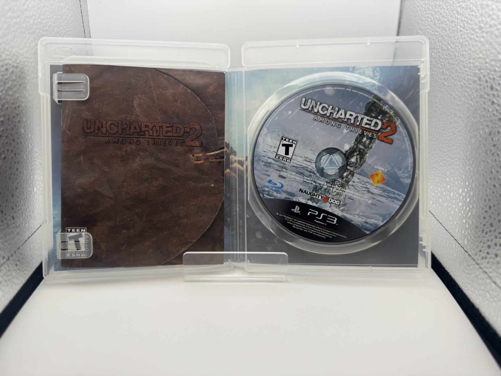 Uncharted 1, 2 & 3 (Sony PlayStation 3) Black Label Trilogy Complete w/ Manuals