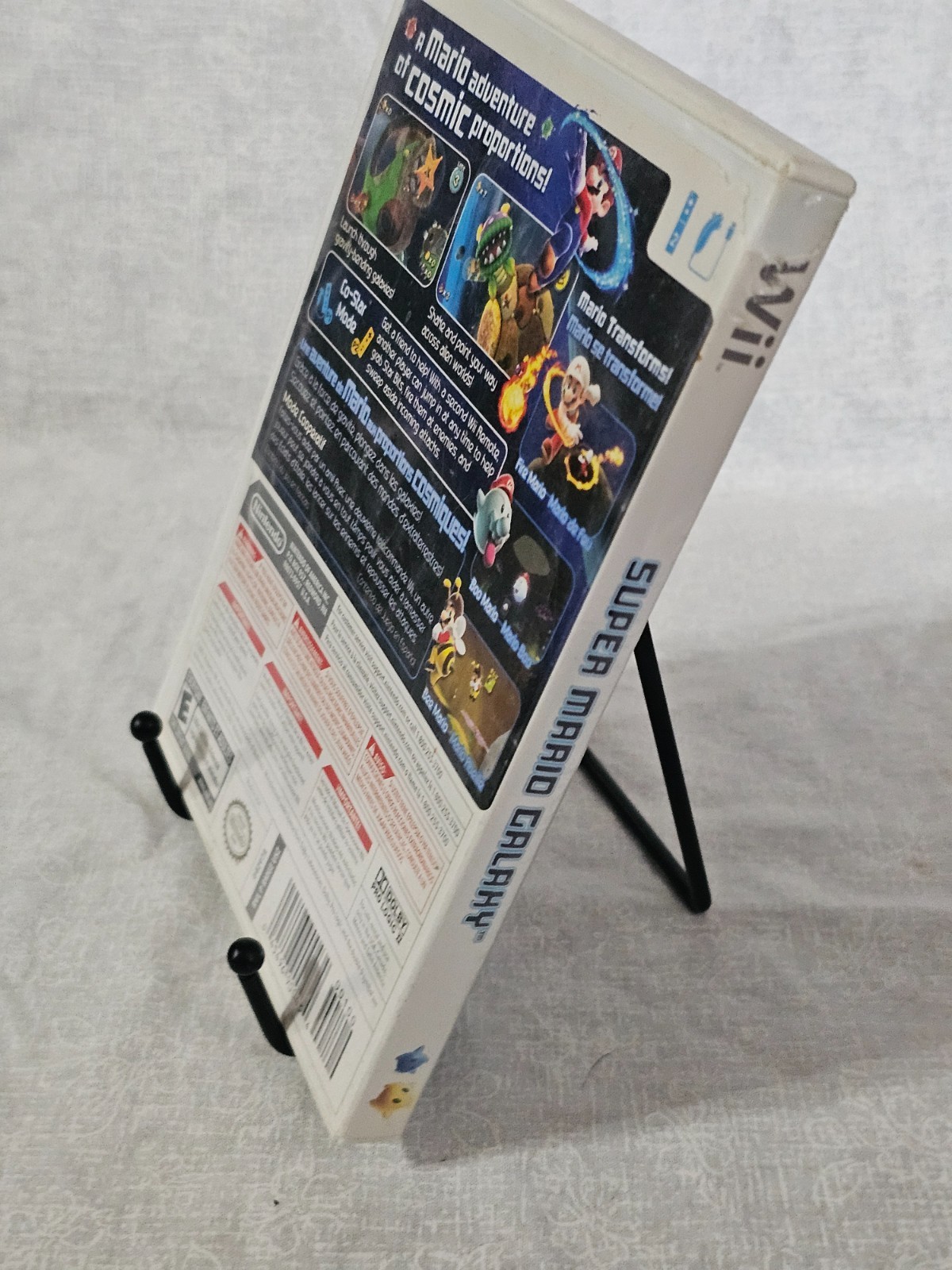 Replacement Super Mario Galaxy Nintendo Wii Case NO GAME OEM Good