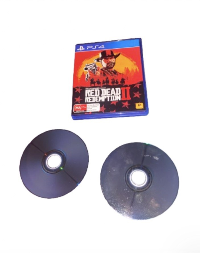Red dead redemption 2 Ps4 Cd (Map & Manual not included)
