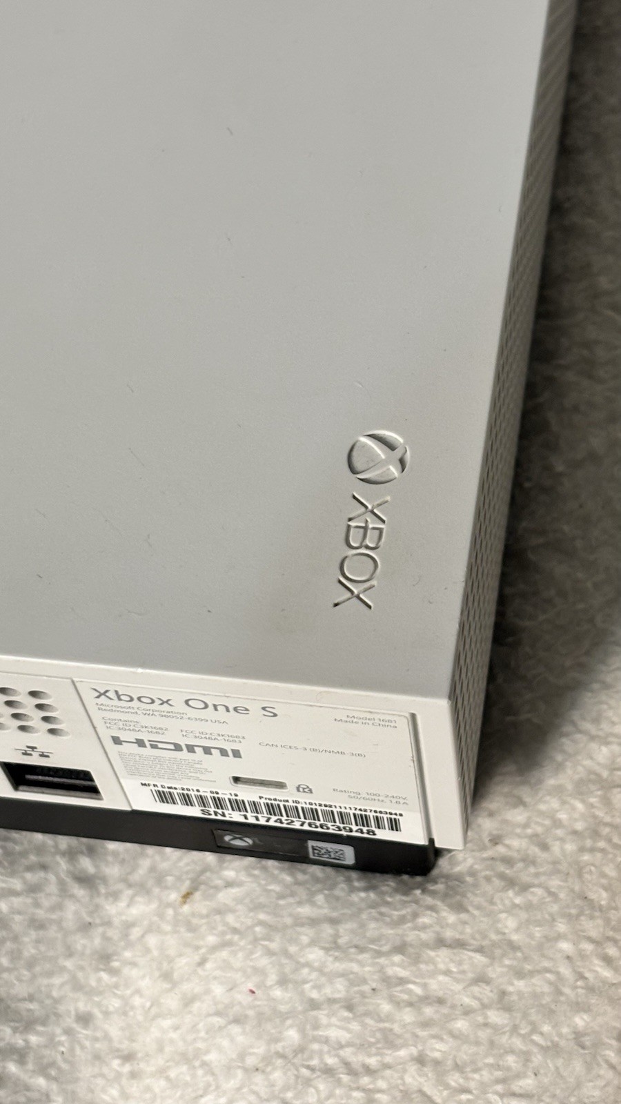 microsoft xbox one x 1tb console