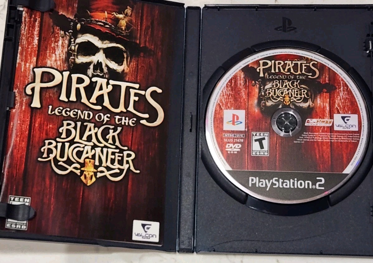 Pirates: Legend of the Black Buccaneer Sony PlayStation 2 PS2 Complete Tested