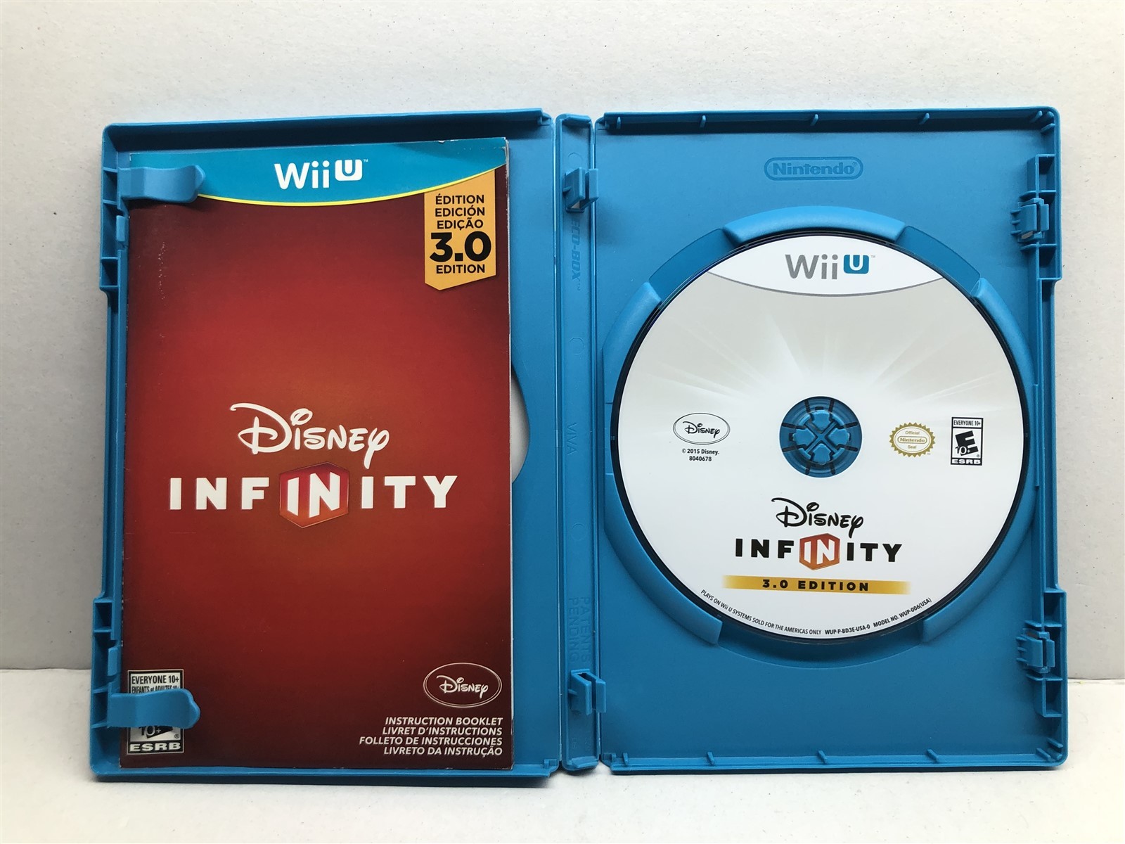 Disney Infinity (3.0 Edition) (Nintendo Wii U 2015) Complete Tested Working