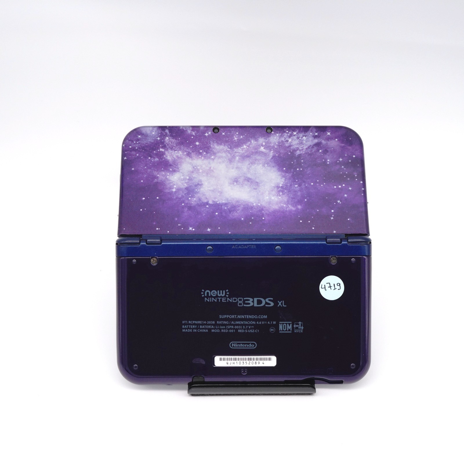 Nintendo New 3DS XL LL Galaxy Edition Purple Console + Extras (USA Seller)