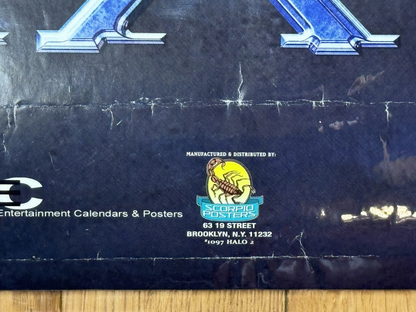 2004 Halo 2 RARE Store Promo Poster Xbox Master Chief Microsoft Chief LARGE
