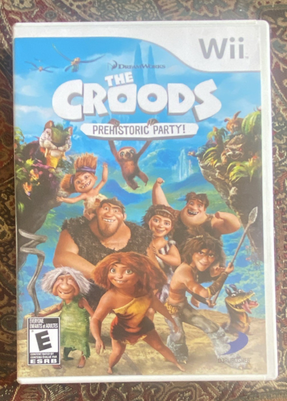 D3Publisher The Croods: Prehistoric Party! – Nintendo Wii Complete w/ Manual E