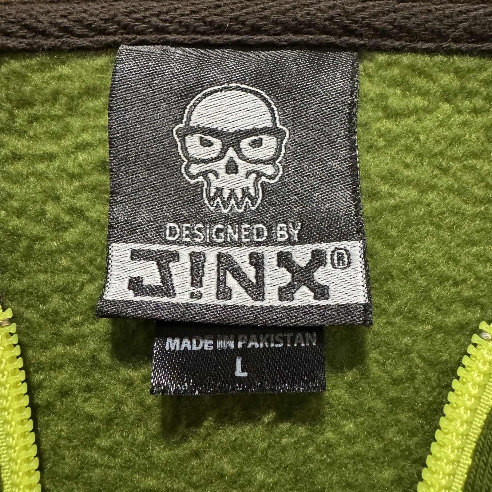 J!NX Overwatch Ultimate Orisa Hoodie Green Large Excellent Blizzard Gaming