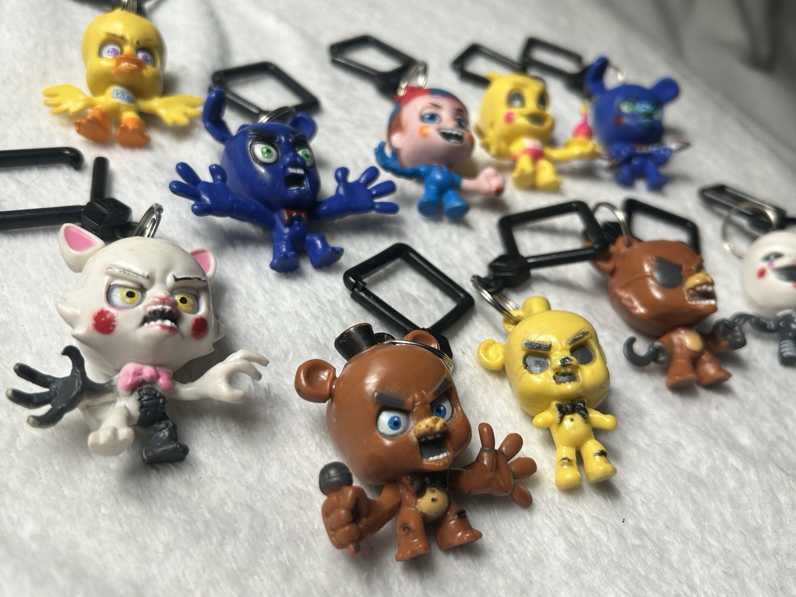 Five Nights At Freddy’s Keychain Backpack Hangers Unbranded Lot of 10