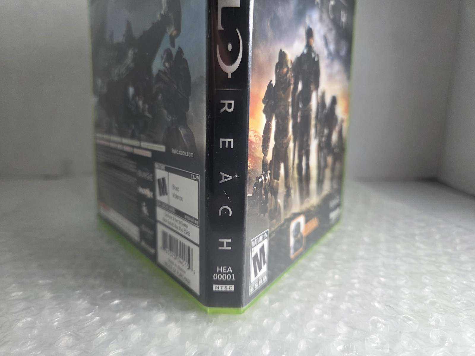 Halo Reach Microsoft Xbox 360 Complete In Box CIB Tested Resurfaced Bungie Game