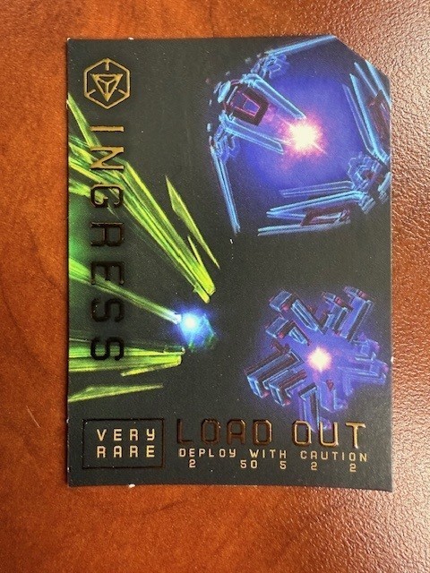 Ingress Load out card Niantic [UNREDEEMED] Code only