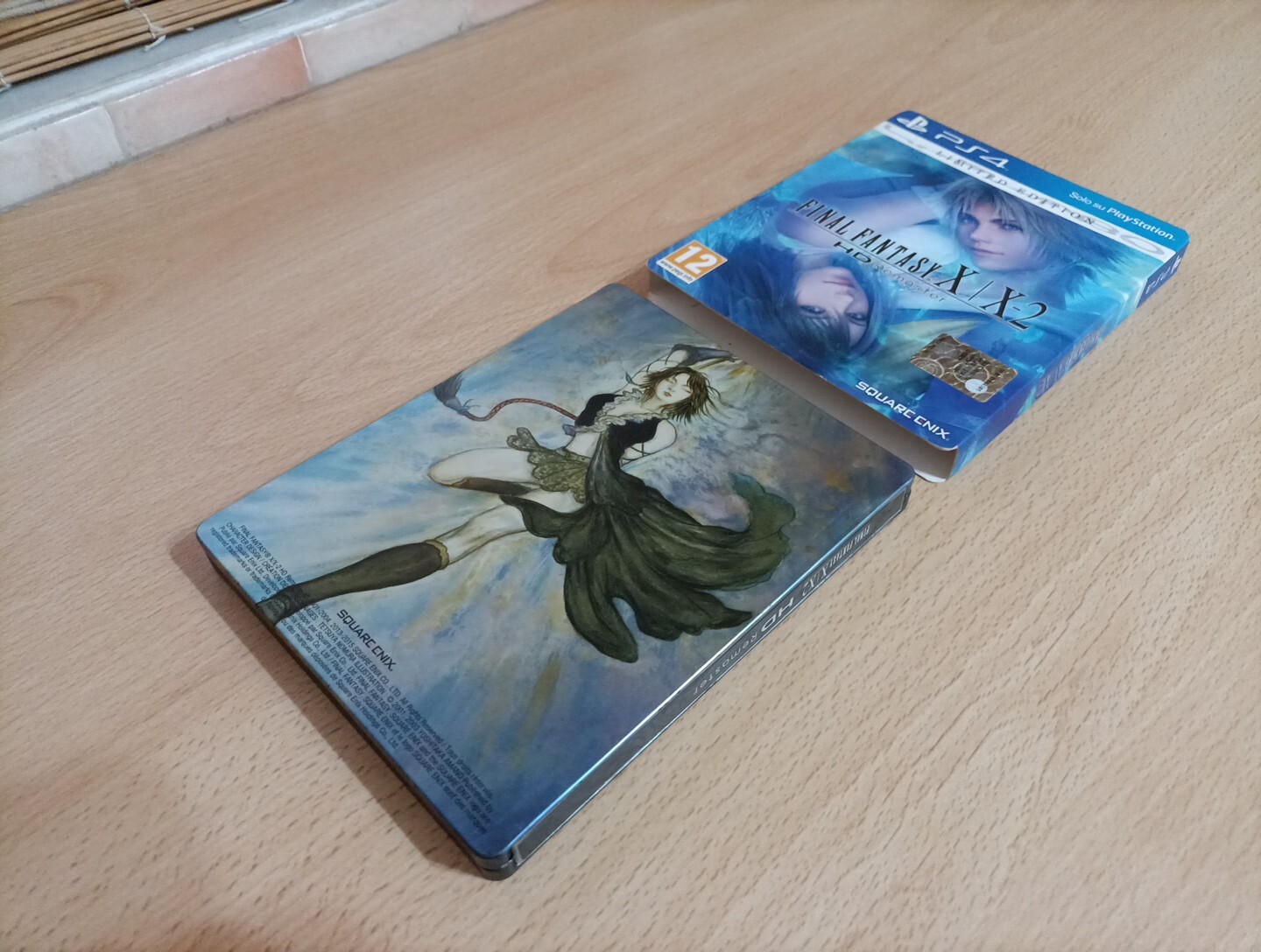 Final Fantasy X | X-2 HD Remaster Steelbook Vers. Italy PS4 USED MINT!!