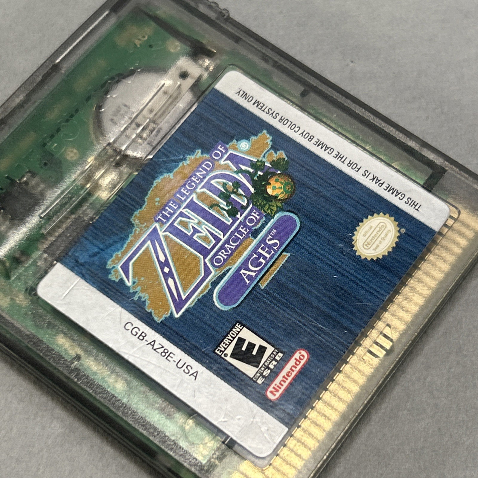 The Legend of Zelda Oracle of Ages (Nintendo Game Boy Color, 2001) (Cartridge)