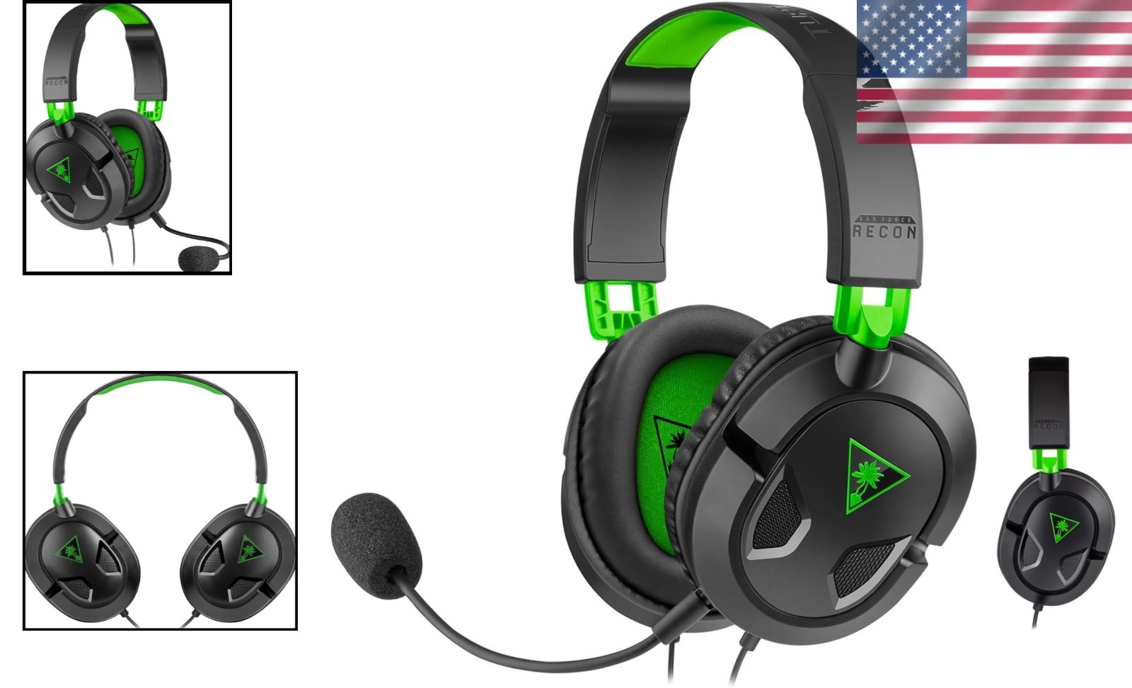 Versatile Recon 50 Gaming Headset with Adjustable Mic – Superior Sound Isolation