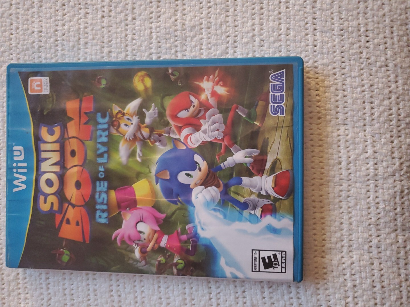 Sonic Boom: Rise of Lyric (Nintendo Wii U, 2014) Complete W/ Manual