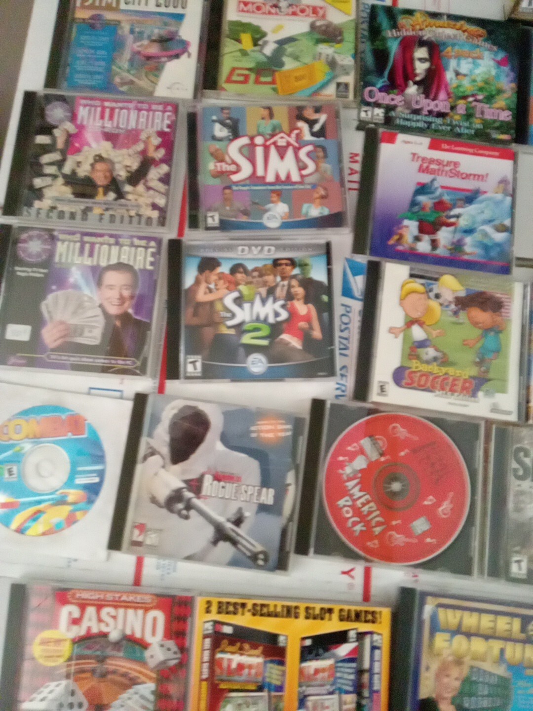 LOT OF 35 rare PC CD-ROM Video games Estate Sale Nice Variety 🇺🇲 T4#289