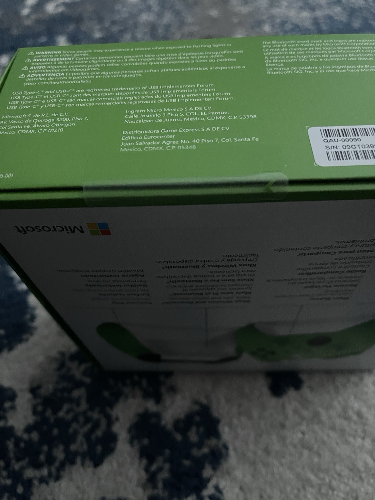 Microsoft Wireless Controller for Xbox One/Series X/S – Velocity Green