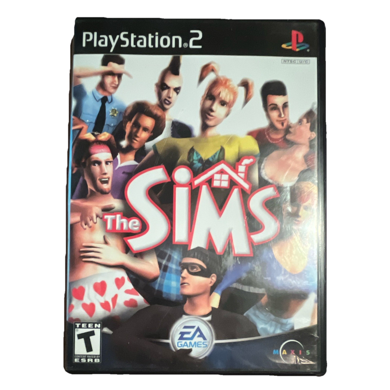 EA Games The Sims (The Sims Series) PS2 Simulation Multiplayer NTSC-U/C T-Teen