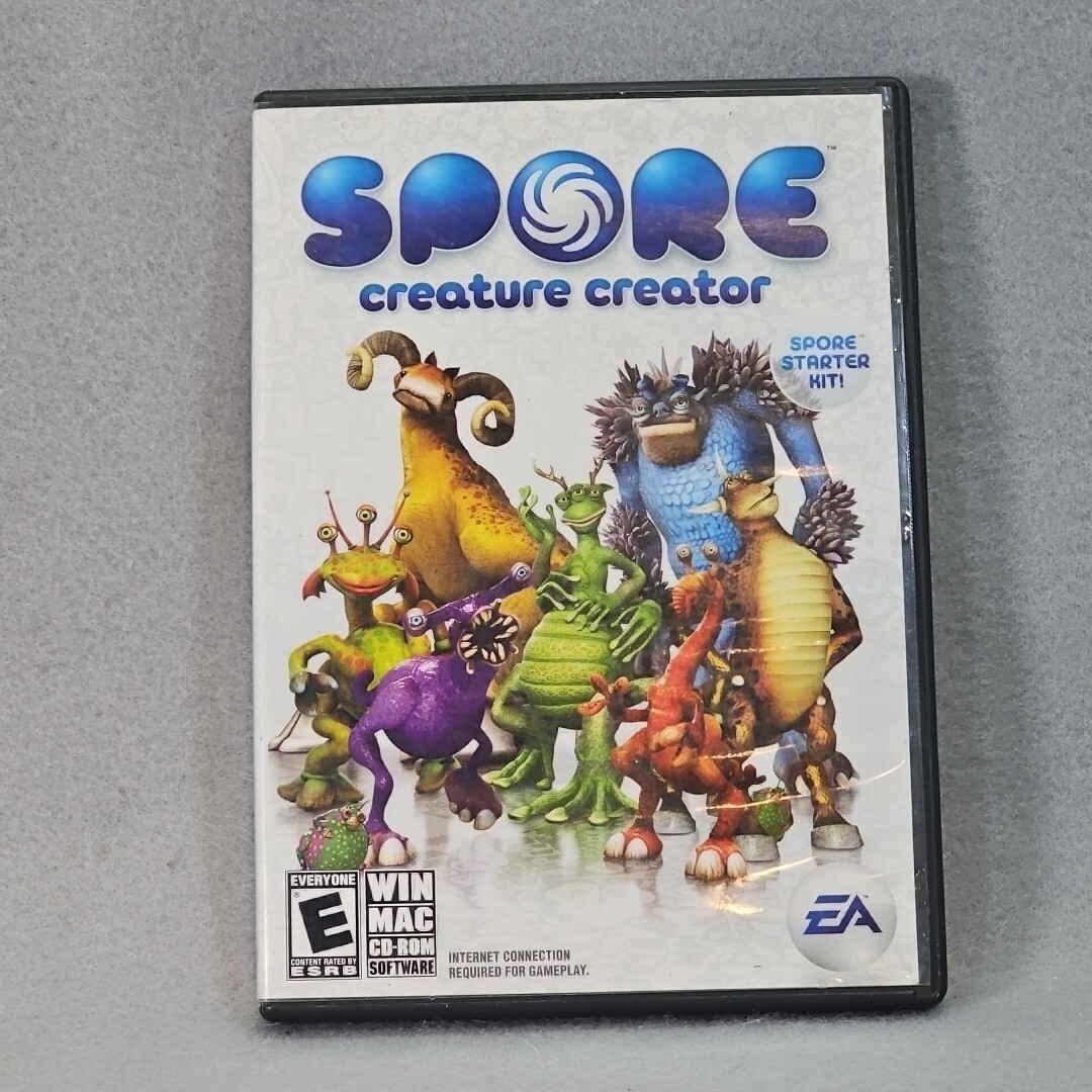 Spore Creature Creator GAME – PC/Mac CD ROM Software EA 2008