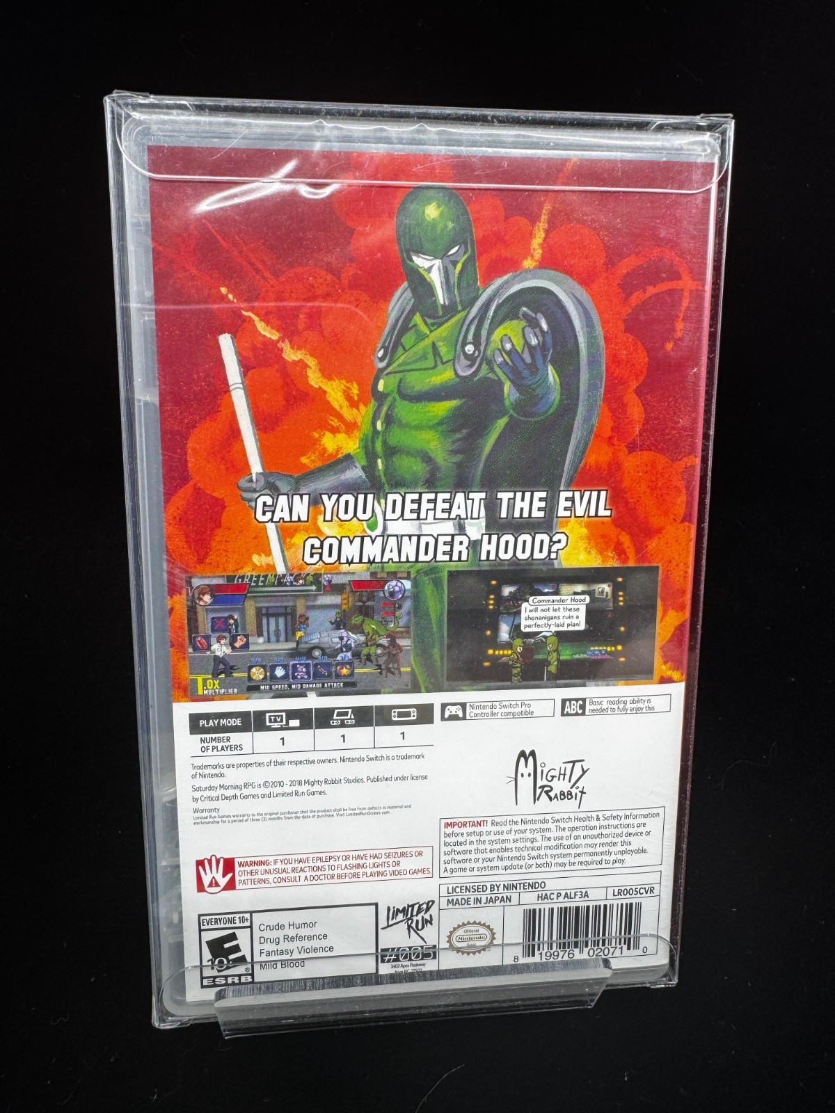 Saturday Morning RPG- Nintendo Switch- Limited Run Games #5- New & Sealed